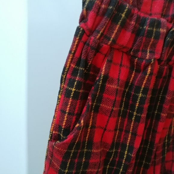 W♥C / Wego Japan plaid culottes - Picture 2 of 3